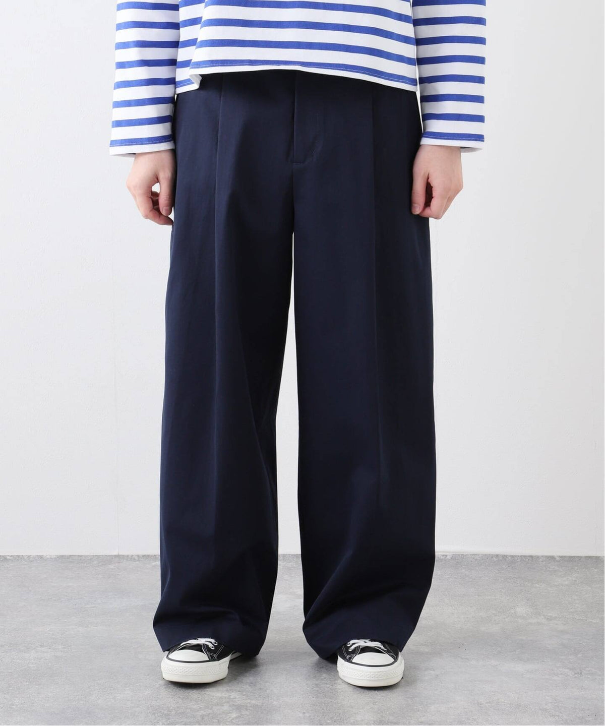 Gabardine Pants / ワイドタックトラウザー