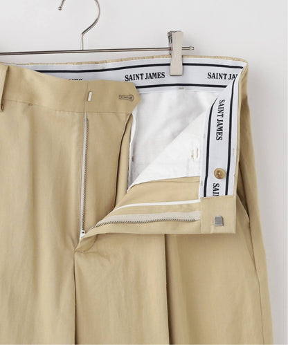 Gabardine Pants / ワイドタックトラウザー