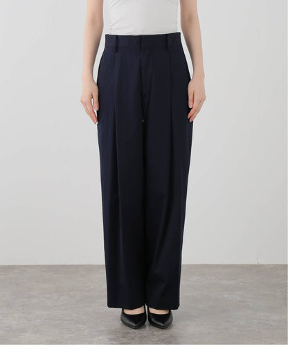 Gabardine Pants / ワイドタックトラウザー