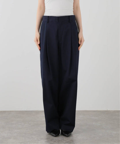 Gabardine Pants / ワイドタックトラウザー