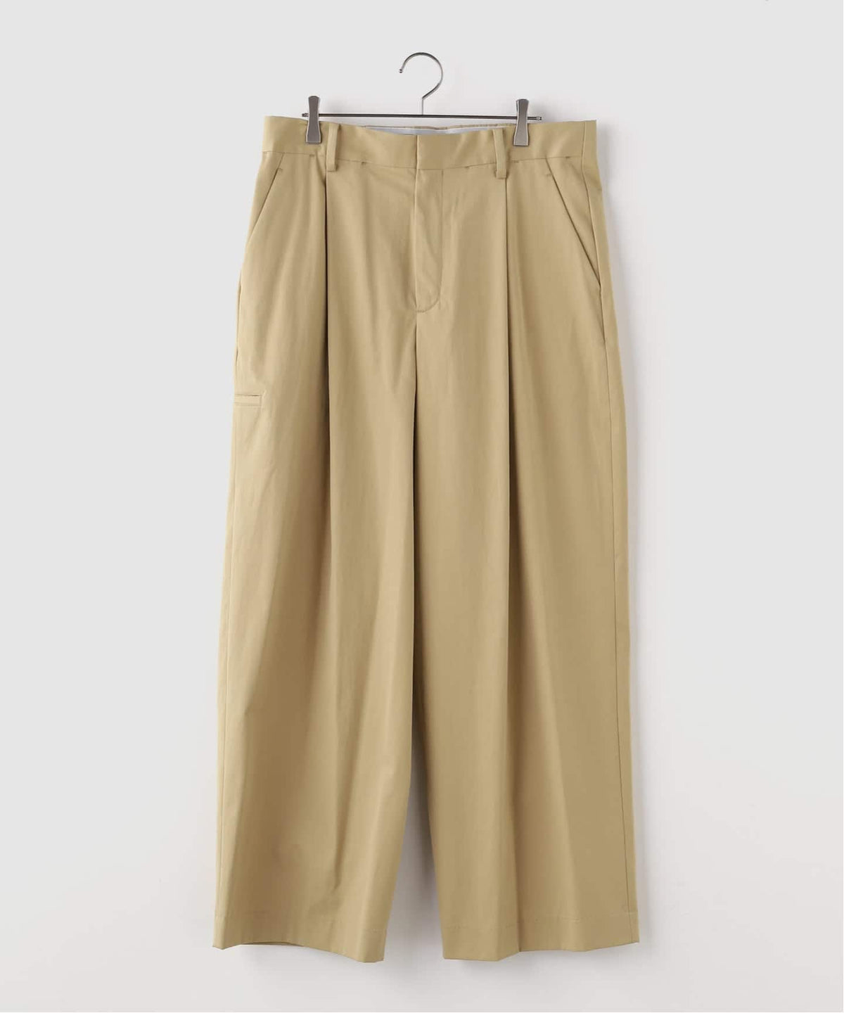 Gabardine Pants / ワイドタックトラウザー