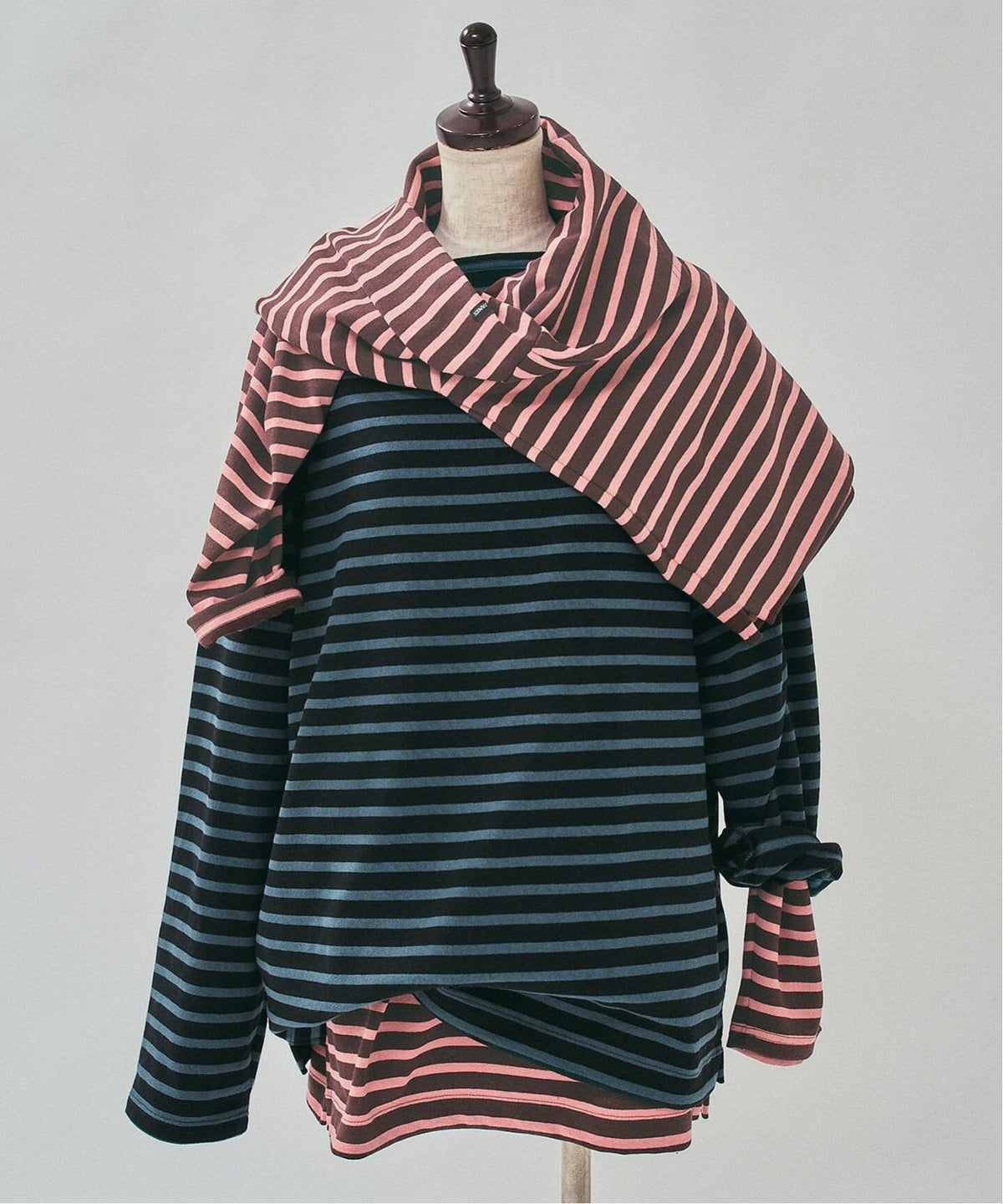 《BCS仙台＋ECサイト限定》OUESSANT LOOSE / ウェッソンルーズ ボーダー