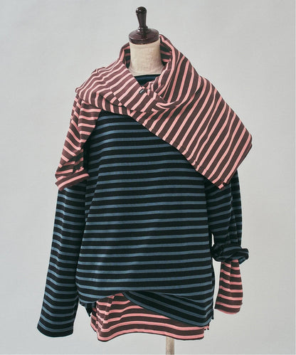 《BCS仙台＋ECサイト限定》OUESSANT LOOSE / ウェッソンルーズ ボーダー