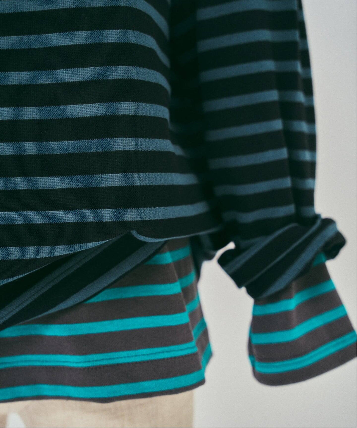 《BCS仙台＋ECサイト限定》OUESSANT LOOSE / ウェッソンルーズ ボーダー