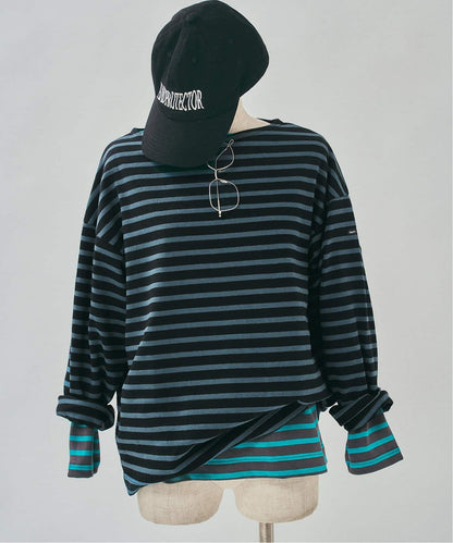 《BCS仙台＋ECサイト限定》OUESSANT LOOSE / ウェッソンルーズ ボーダー