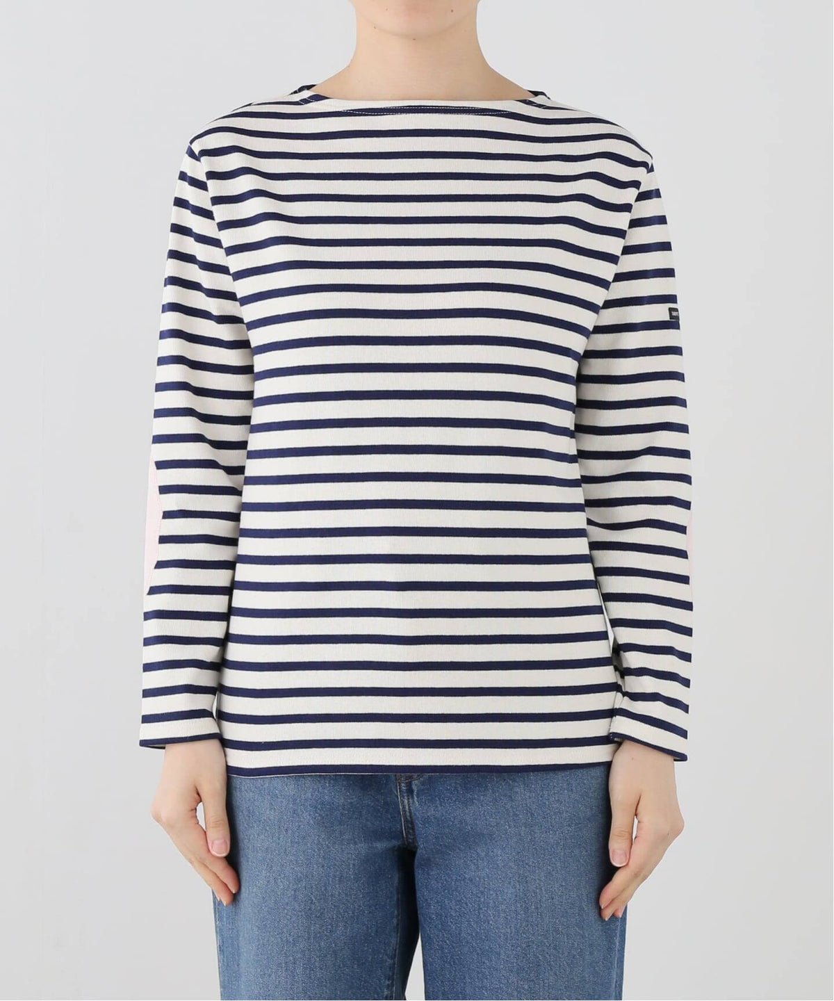 OUESSANT ELBOW PATCH / ウェッソン エルボーパッチ ボーダー