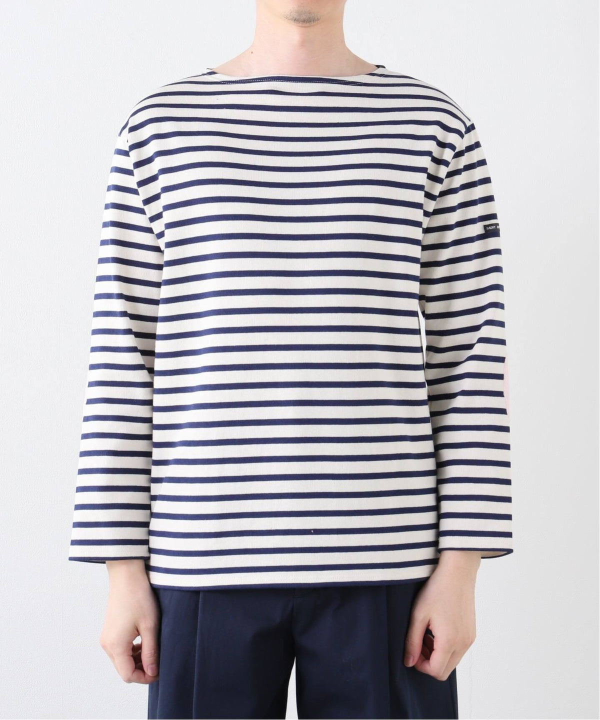 OUESSANT ELBOW PATCH / ウェッソン エルボーパッチ ボーダー