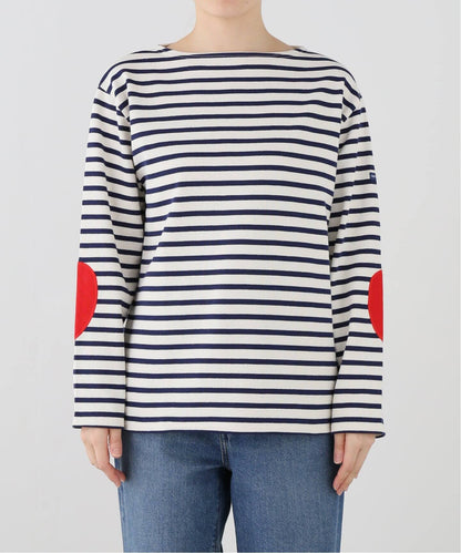 OUESSANT HEART ELBOW PATCH / ウェッソン ハートエルボーパッチ ボーダー