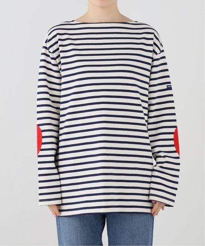 OUESSANT HEART ELBOW PATCH / ウェッソン ハートエルボーパッチ ボーダー