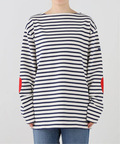 OUESSANT HEART ELBOW PATCH / ウェッソン ハートエルボーパッチ ボーダー