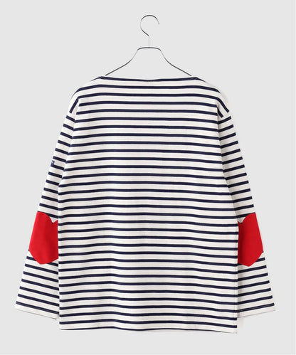 OUESSANT HEART ELBOW PATCH / ウェッソン ハートエルボーパッチ ボーダー