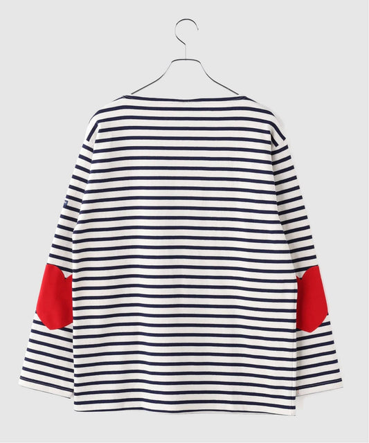 OUESSANT HEART ELBOW PATCH / ウェッソン ハートエルボーパッチ ボーダー