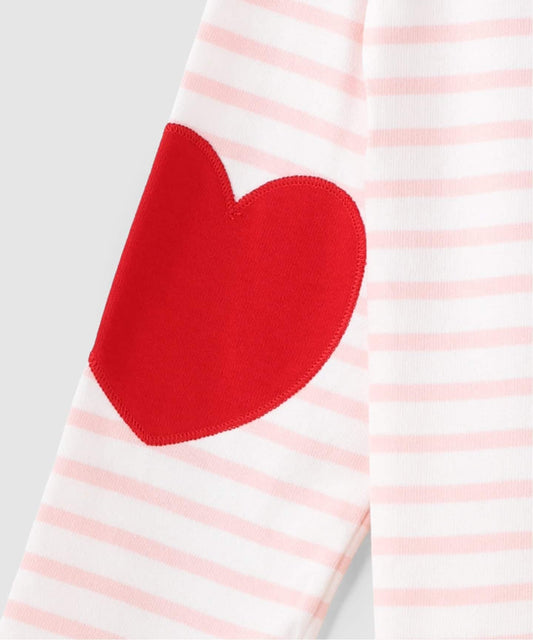 OUESSANT HEART ELBOW PATCH / ウェッソン ハートエルボーパッチ ボーダー