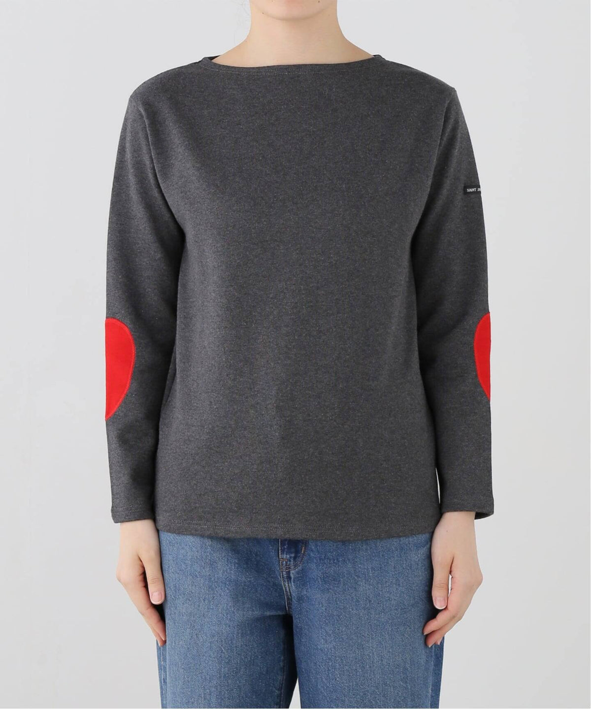 OUESSANT HEART ELBOW PATCH / ウェッソン ハートエルボーパッチ ソリッド