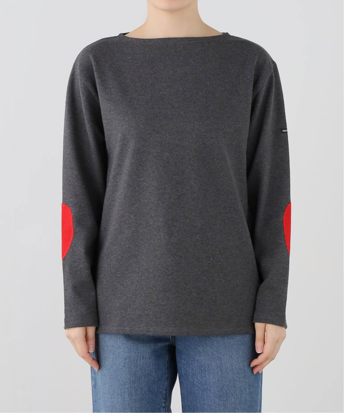 OUESSANT HEART ELBOW PATCH / ウェッソン ハートエルボーパッチ ソリッド