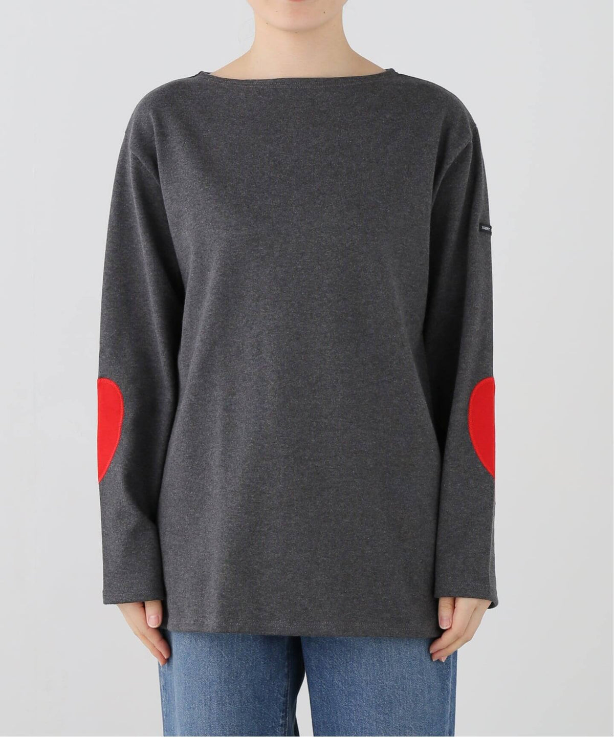 OUESSANT HEART ELBOW PATCH / ウェッソン ハートエルボーパッチ ソリッド