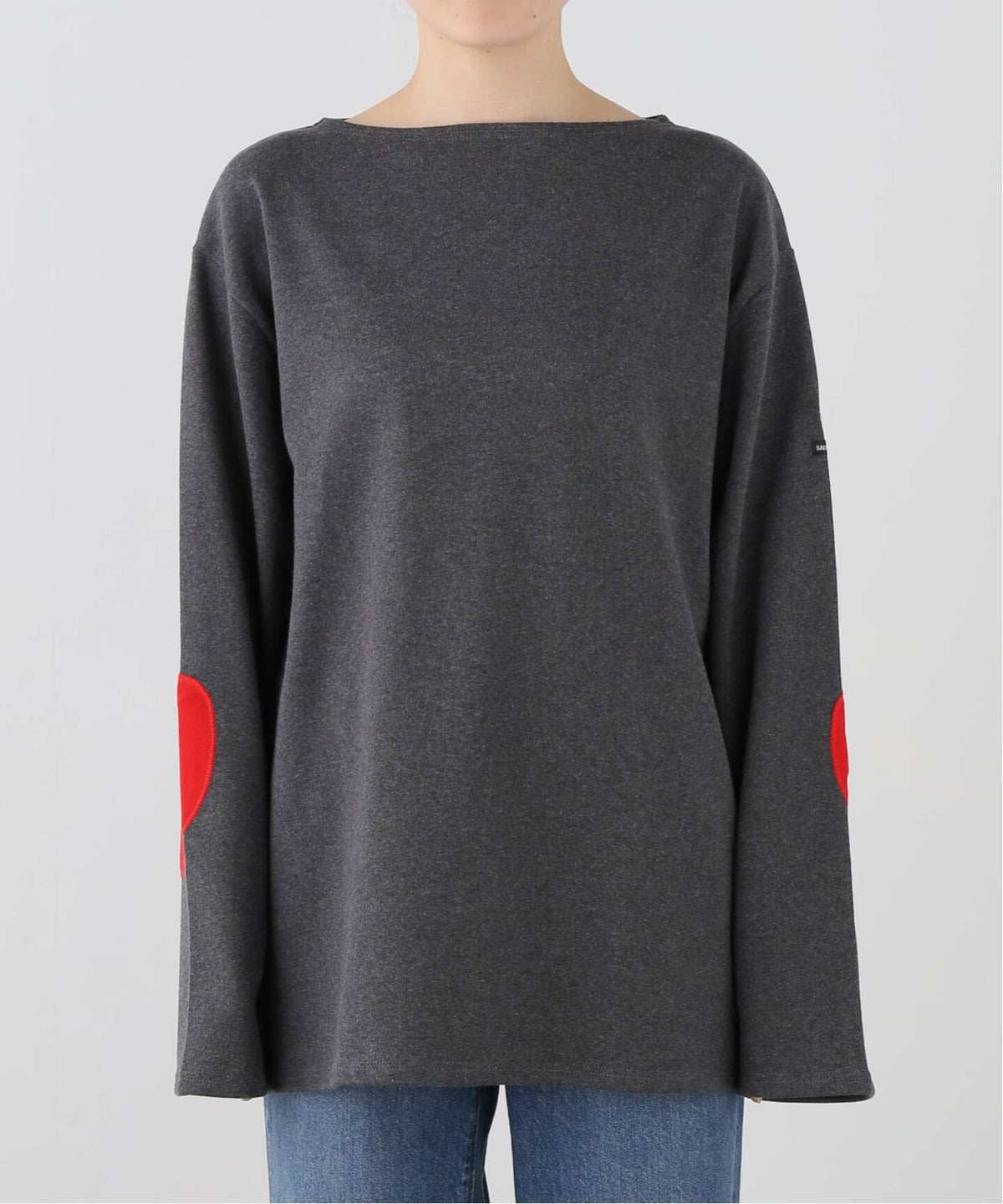 OUESSANT HEART ELBOW PATCH / ウェッソン ハートエルボーパッチ ソリッド