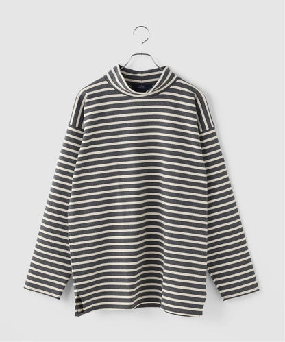 OUESSANT MOC NECK / ウェッソン モックネック ボーダー