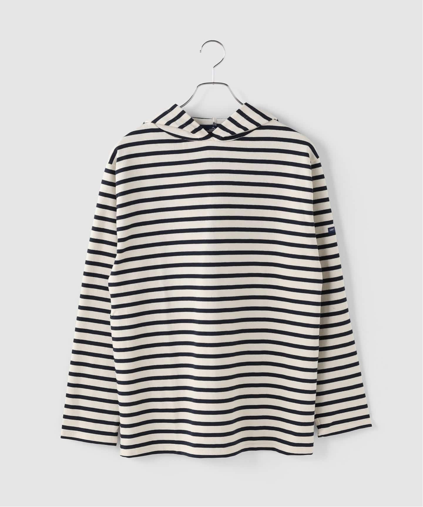 OUESSANT HOODIE / ウェッソン フード付きTシャツ ボーダー