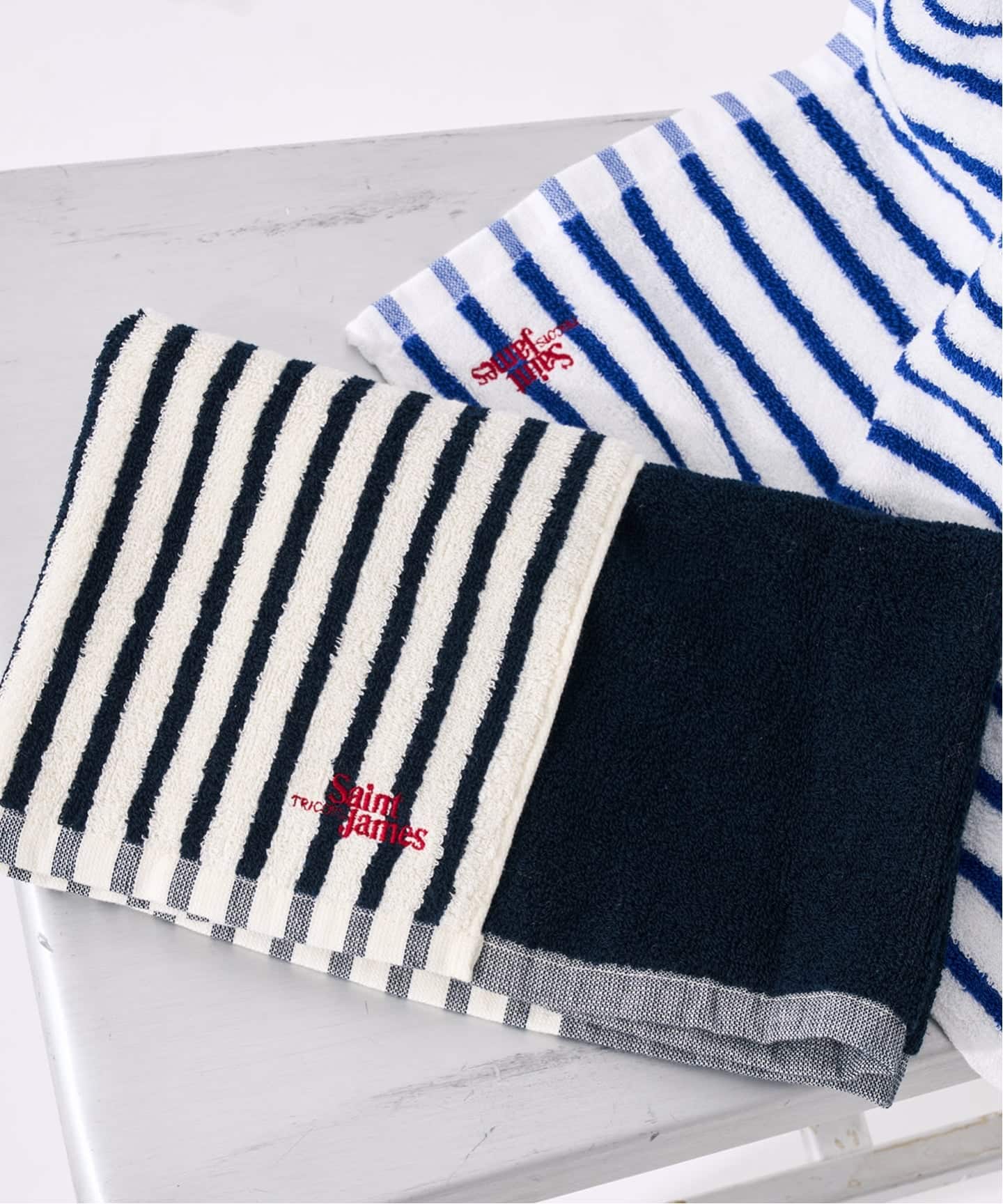 OLSIA×SAINTJAMES FACE TOWEL / フェイスタオル