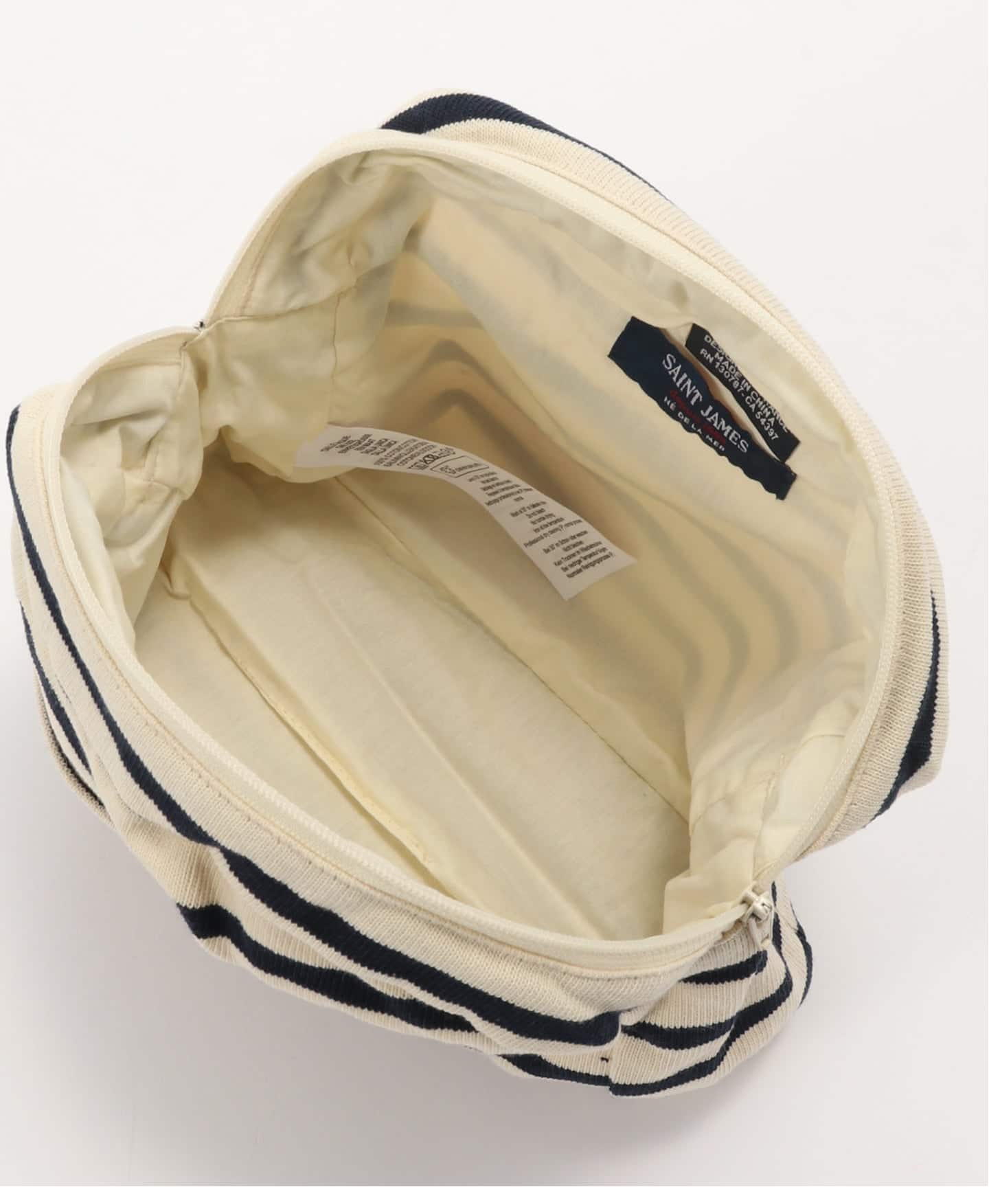 TROUSSE / ストライプポーチ L