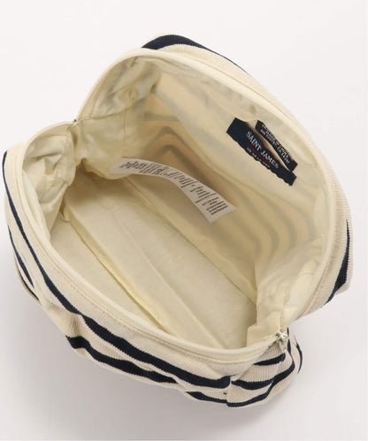 TROUSSE / ストライプポーチ L