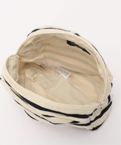TROUSSE / ストライプポーチ L